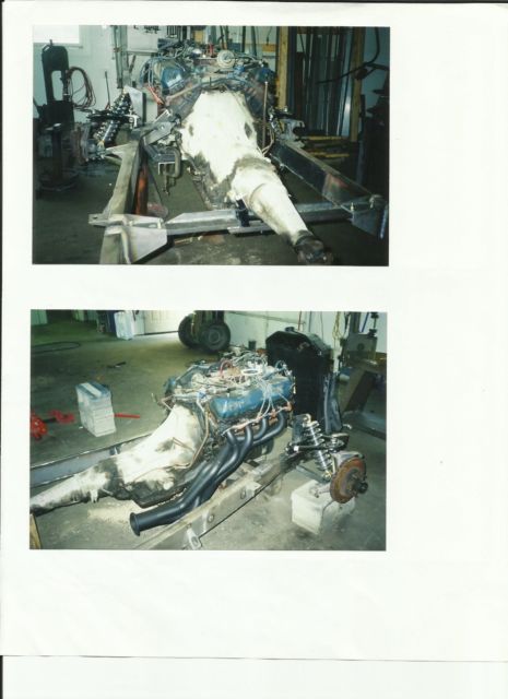 1947 Corvette Anniversary Red Ford coupe Coupe