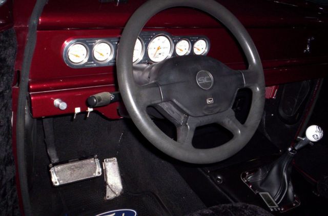 1947 Corvette Anniversary Red Ford coupe Coupe