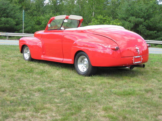 1947 red Ford ford