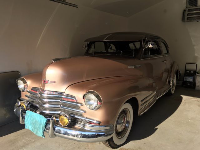 1947 Brown Chevrolet stylmaster Coupe