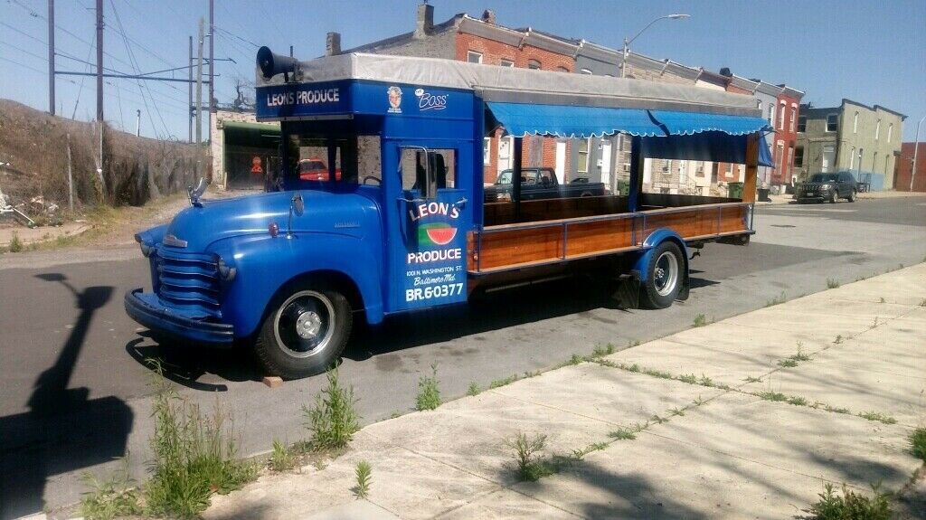 1947 Blue Chevrolet Fleetmaster