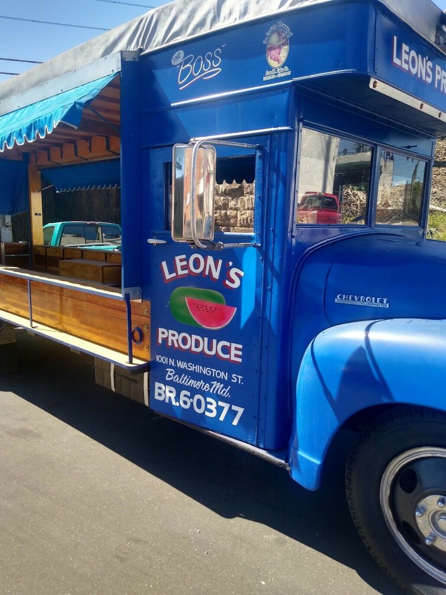 1947 Blue Chevrolet Fleetmaster