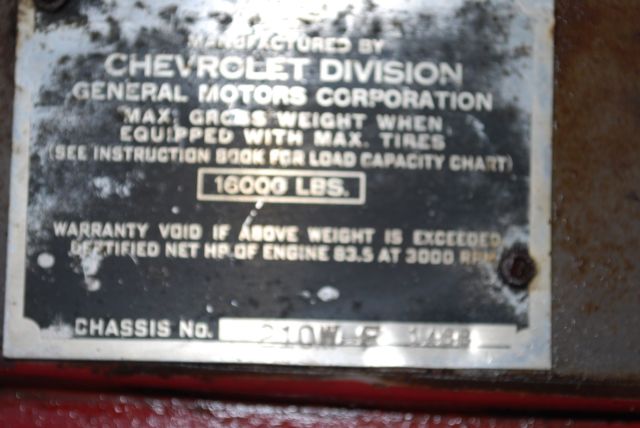 1947 Red Chevrolet Other Pickups Cab & Chassis