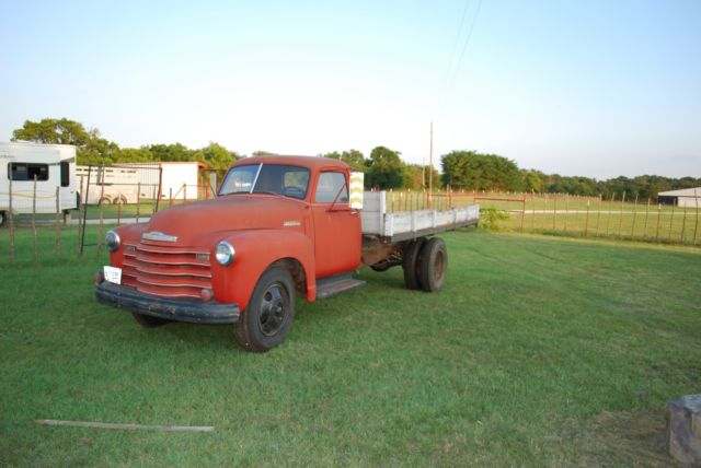 1947 Red Chevrolet Other Pickups Cab & Chassis