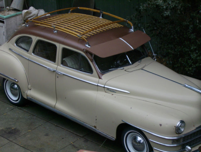 1947 ROSSI BROWN AND CATALINA TAN Chrysler TRAVELER FOUR DOOR TRAVELER