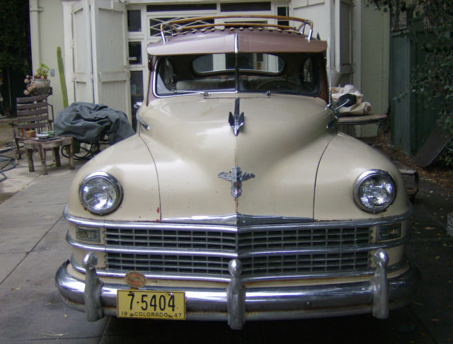 1947 ROSSI BROWN AND CATALINA TAN Chrysler TRAVELER FOUR DOOR TRAVELER