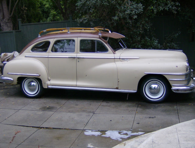 1947 ROSSI BROWN AND CATALINA TAN Chrysler TRAVELER FOUR DOOR TRAVELER