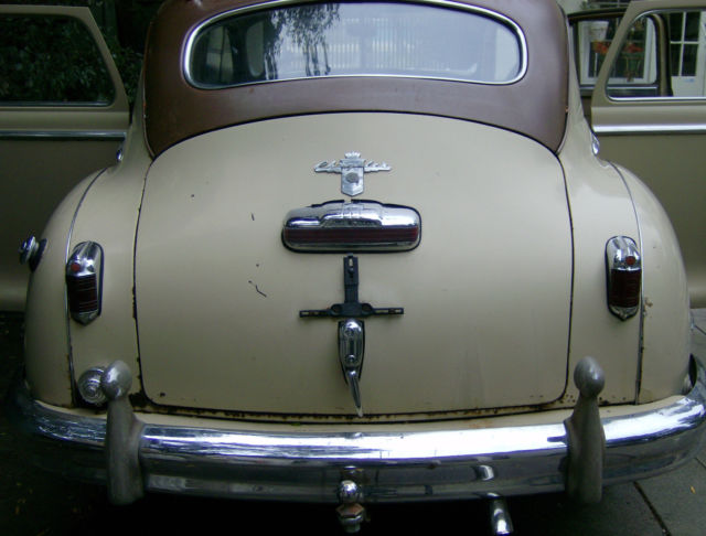 1947 ROSSI BROWN AND CATALINA TAN Chrysler TRAVELER FOUR DOOR TRAVELER