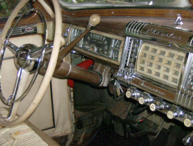1947 ROSSI BROWN AND CATALINA TAN Chrysler TRAVELER FOUR DOOR TRAVELER