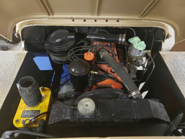 1947 Tan Willys CJ2A