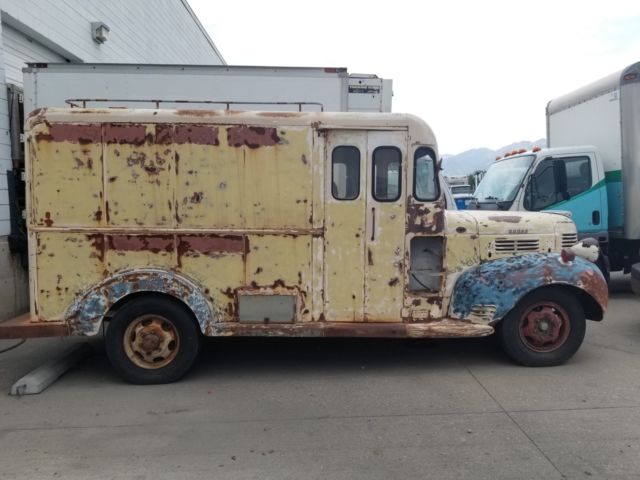 1947 Yellow Dodge WE 20 Wagon