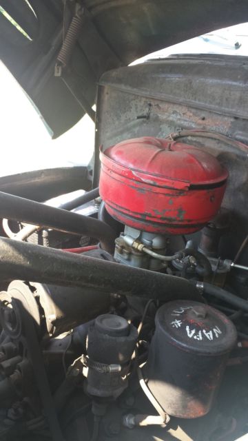 1947 Tan Ford 1-1/2 Ton Truck Cab & Chassis