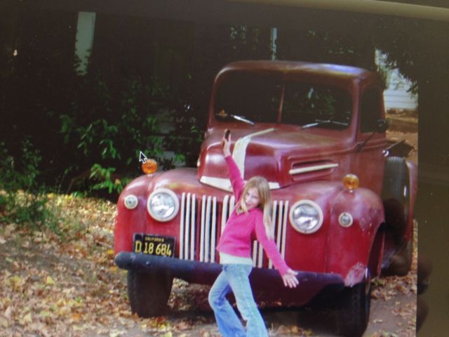 1947 Red Ford Other Pickups