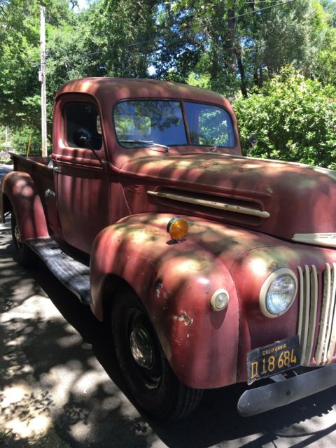 1947 Red Ford Other Pickups
