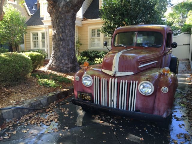 1947 Red Ford Other Pickups