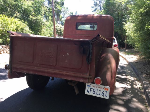 1947 Red Ford Other Pickups