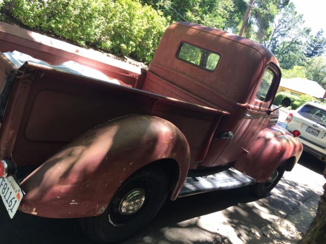 1947 Red Ford Other Pickups