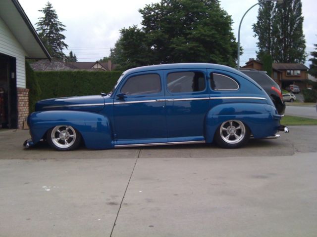 1947 Blue Ford Sedan Sedan