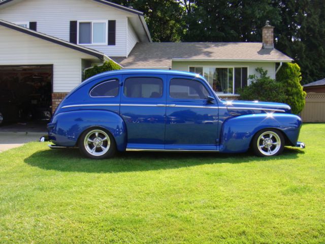 1947 Blue Ford Sedan Sedan