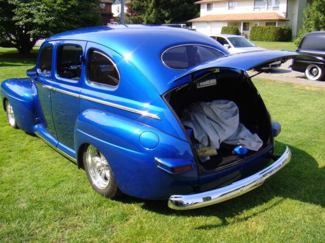 1947 Blue Ford Sedan Sedan