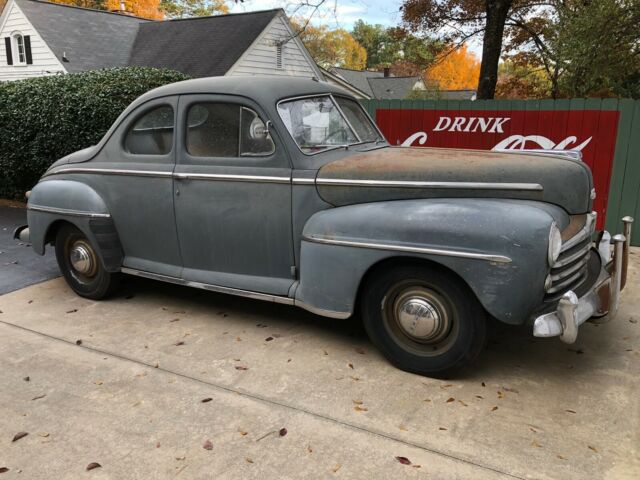 1947 Gray Ford Deluxe Coupe