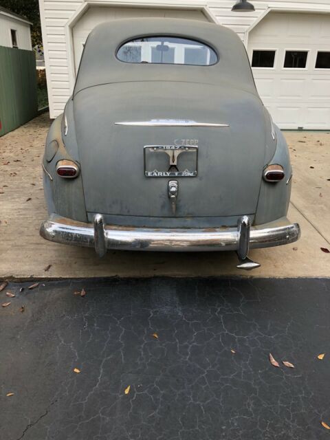 1947 Gray Ford Deluxe Coupe