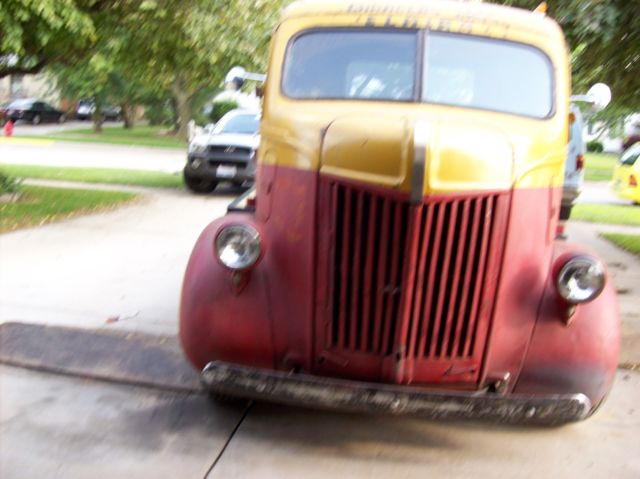 1947 Yellow/Red Ford Other