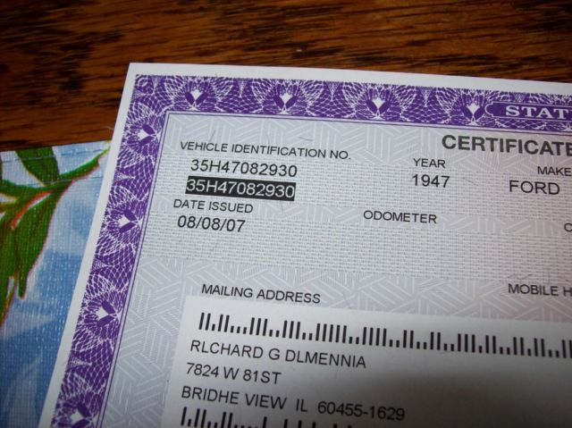 1947 Yellow/Red Ford Other