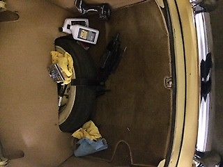 1947 Yellow Ford Super Deluxe Convertible