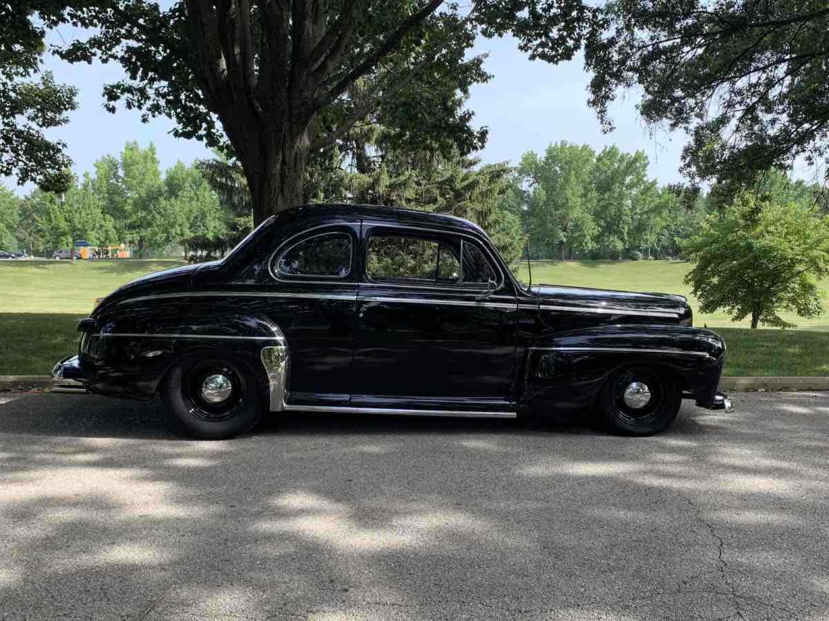 1947 Black Ford Coupe