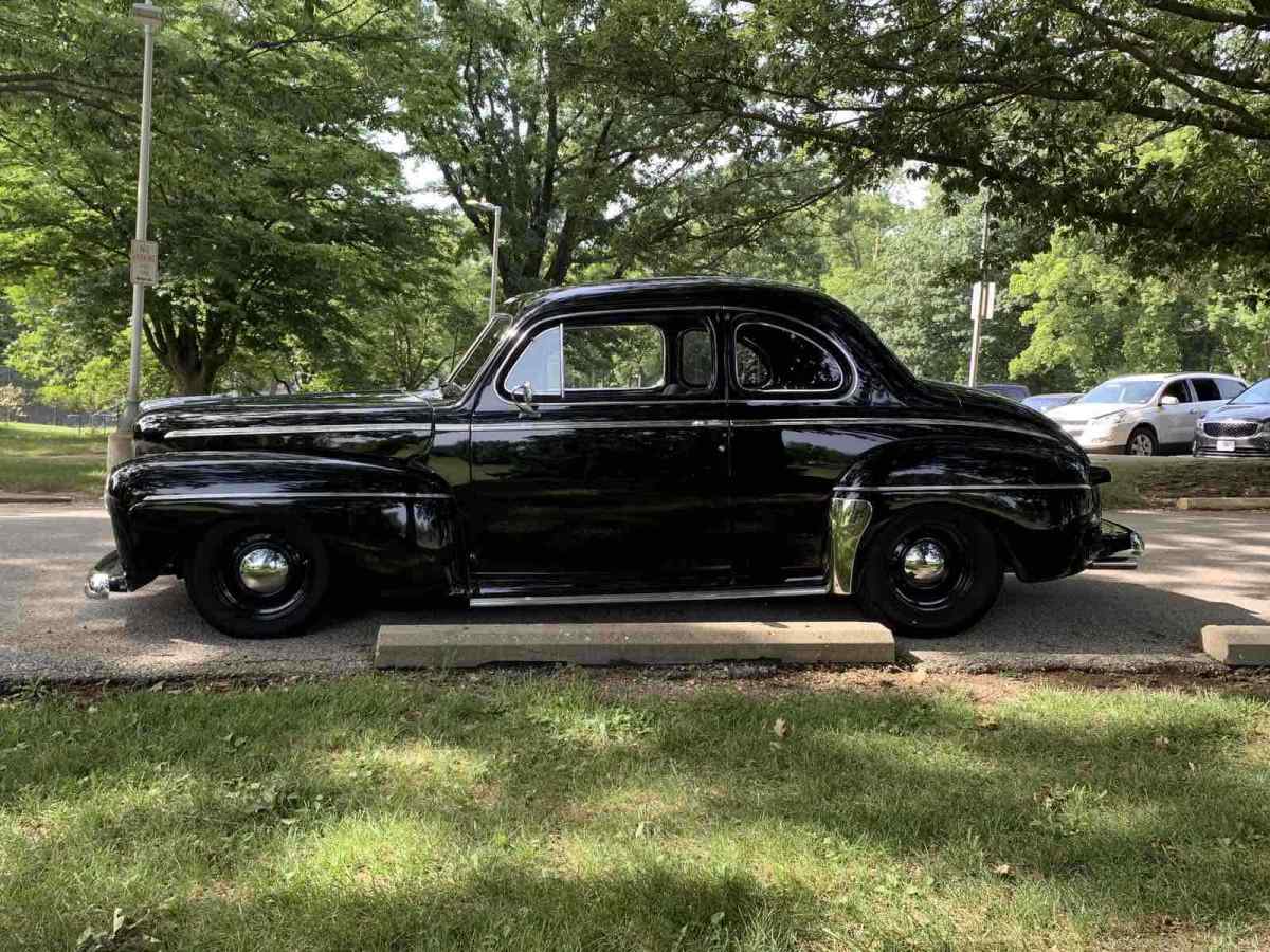 1947 Black Ford Coupe