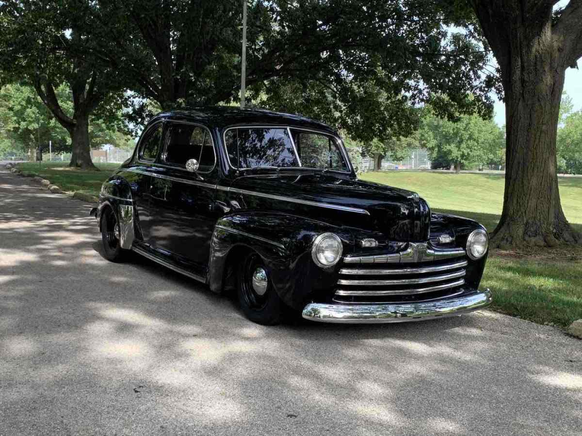 1947 Black Ford Coupe
