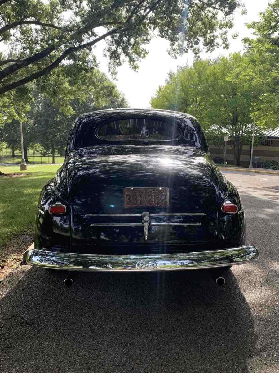1947 Black Ford Coupe