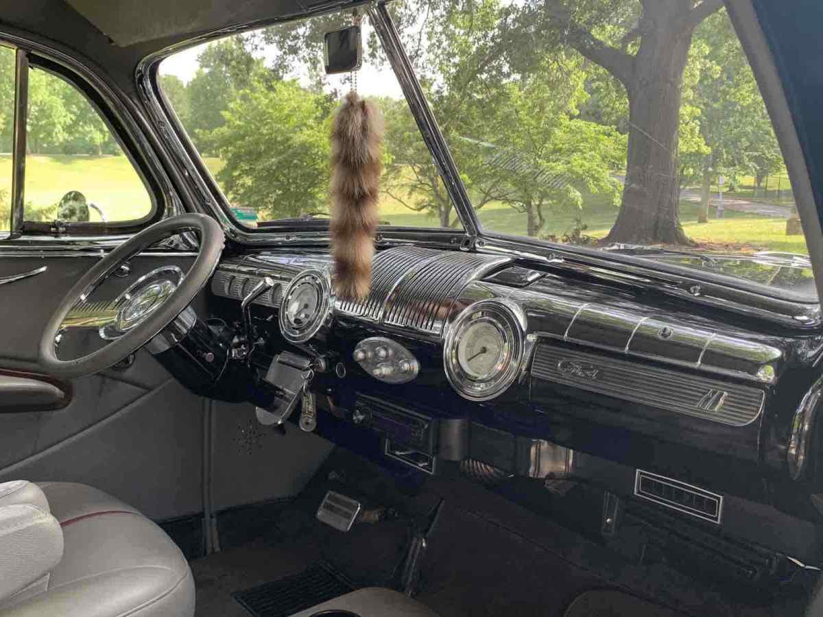 1947 Black Ford Coupe