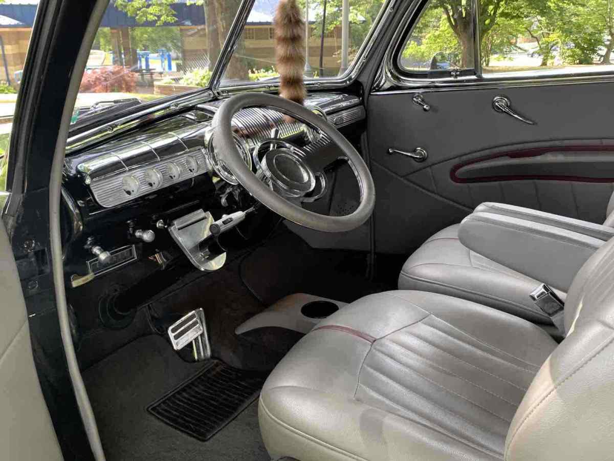 1947 Black Ford Coupe