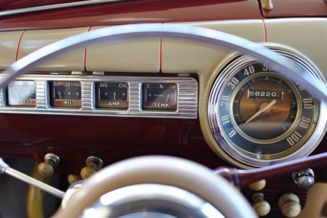 1947 Burgundy Ford Super Deluxe --
