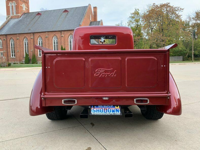 1947 Red Ford F-100 Pickup Truck