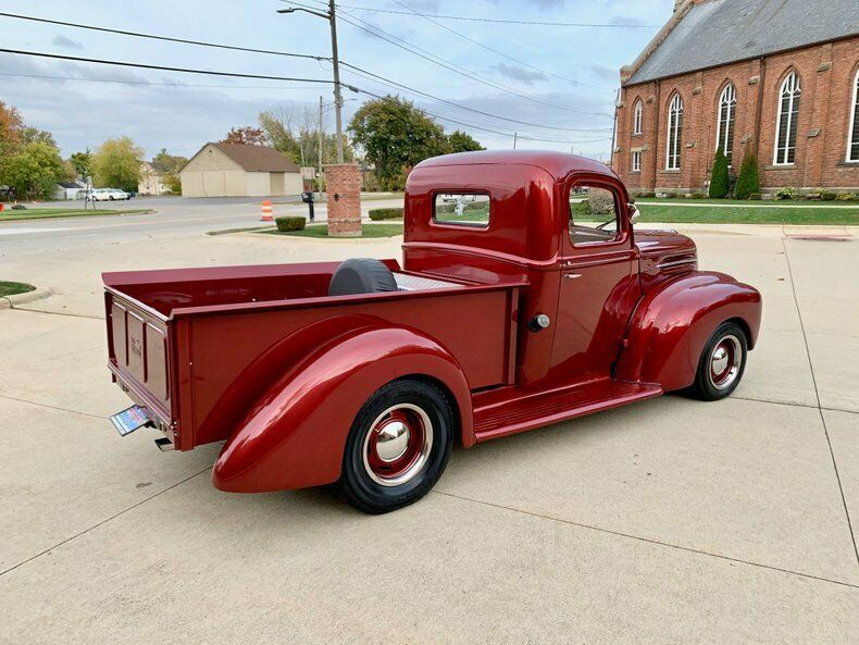 1947 Red Ford F-100 Pickup Truck