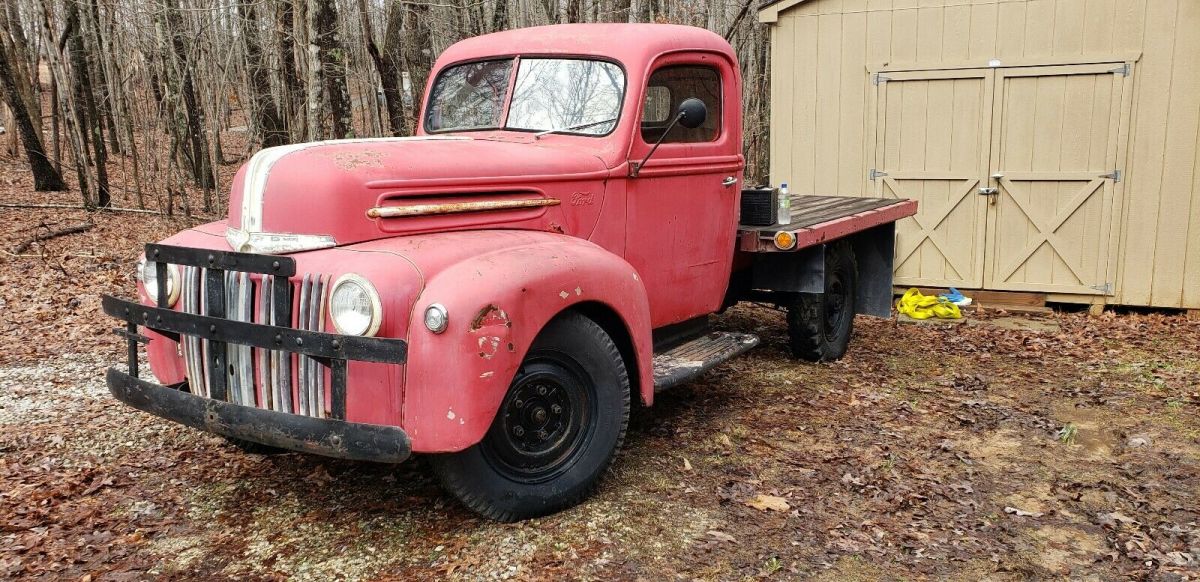 1947 Red Ford Other Pickups Standard Cab Pickup
