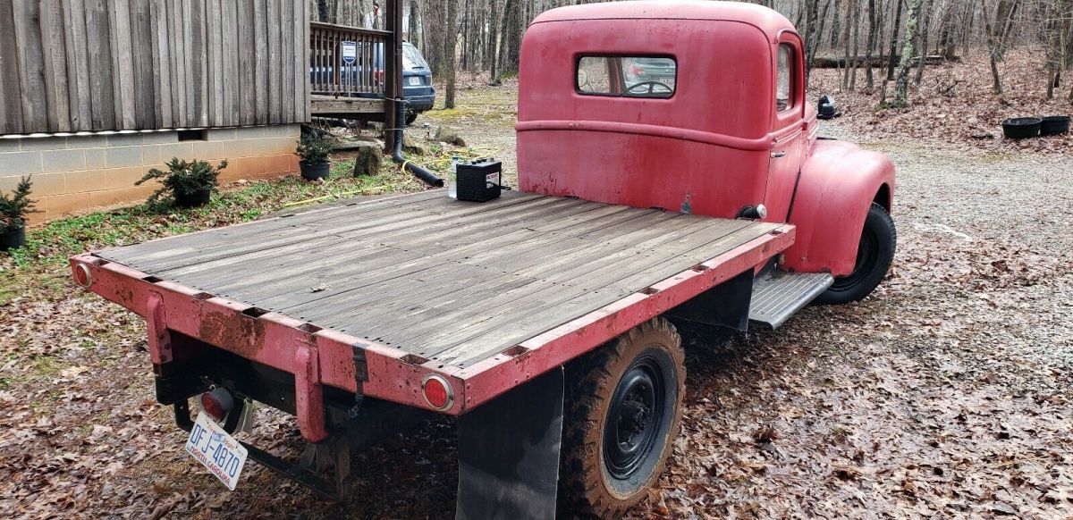 1947 Red Ford Other Pickups Standard Cab Pickup