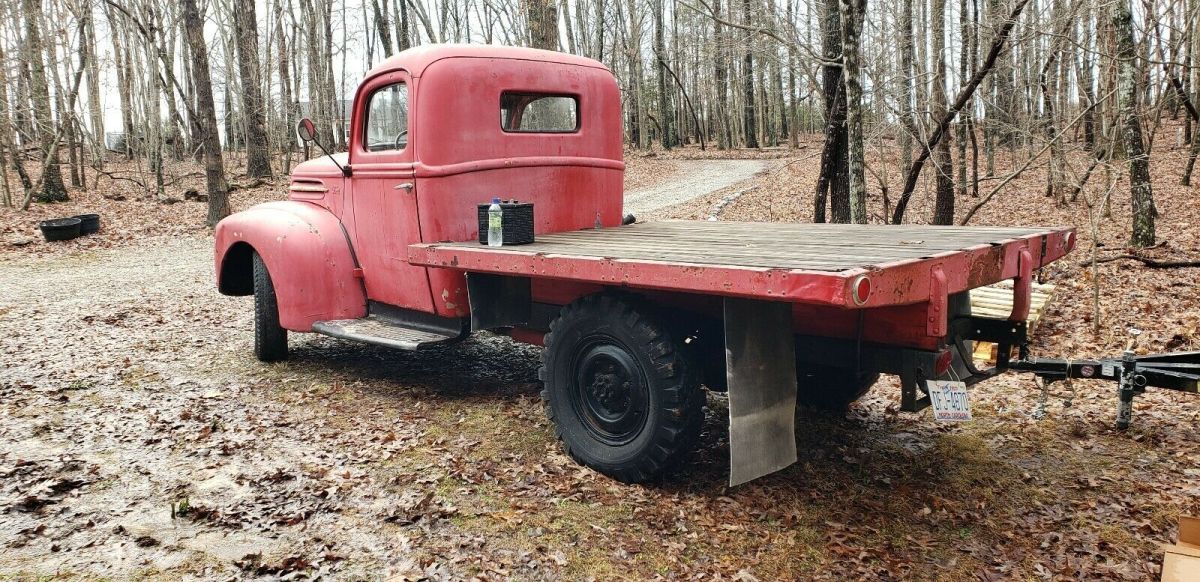 1947 Red Ford Other Pickups Standard Cab Pickup