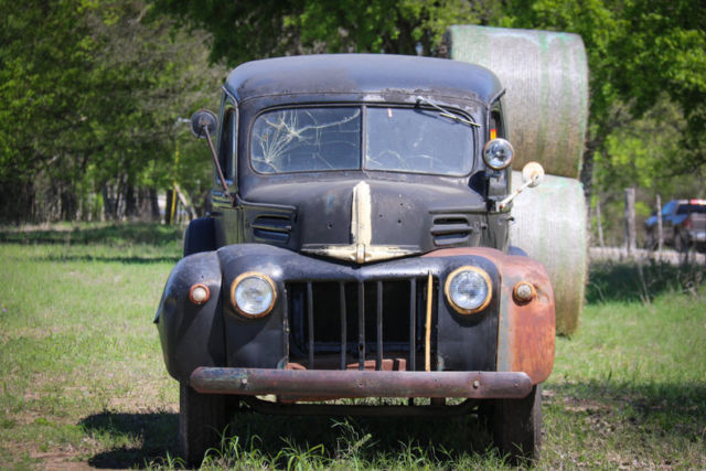 1947 Black Ford Panel --