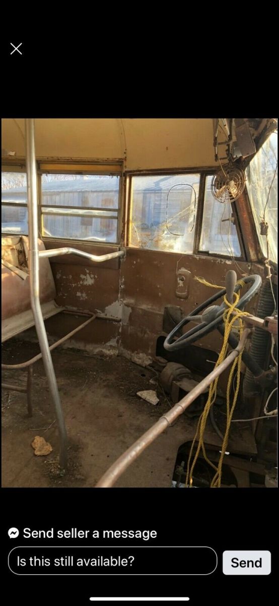 1947 Yellow Ford School Bus