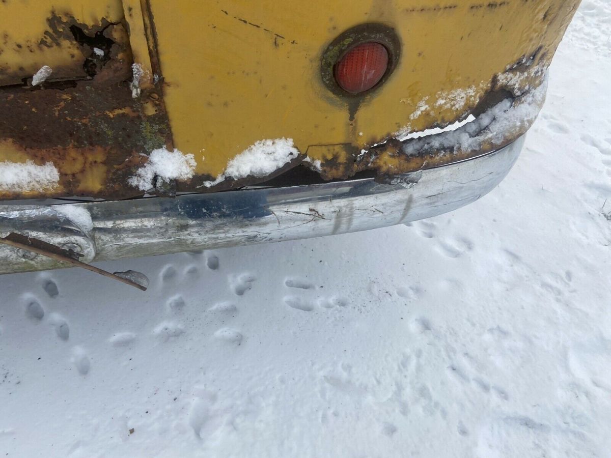 1947 Yellow Ford School Bus