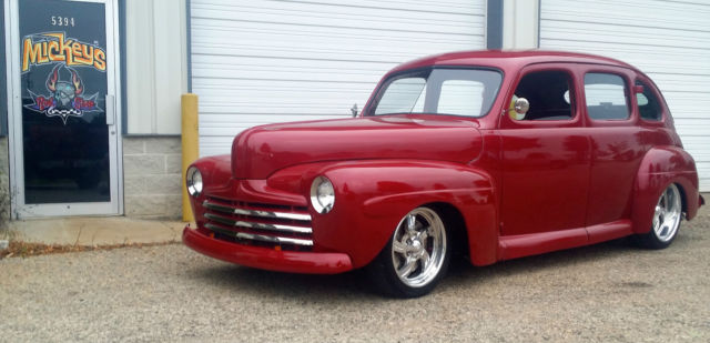 1947 Red Ford Other Sedan