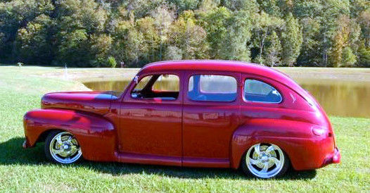 1947 Red Ford Other Sedan
