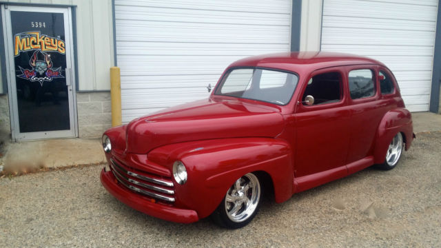 1947 Red Ford Other Sedan