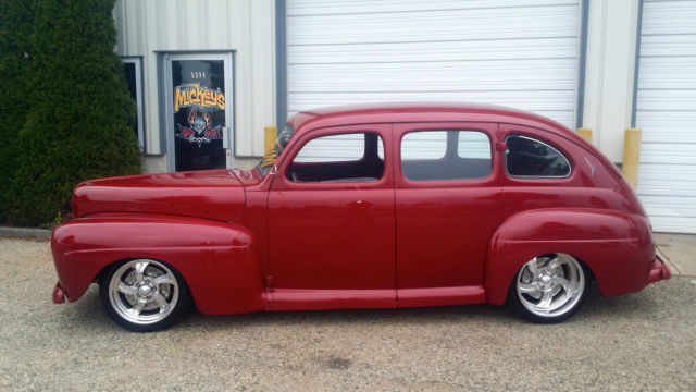 1947 Red Ford Other Sedan