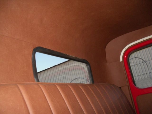 1947 Red Ford F-100 Standard Cab Pickup