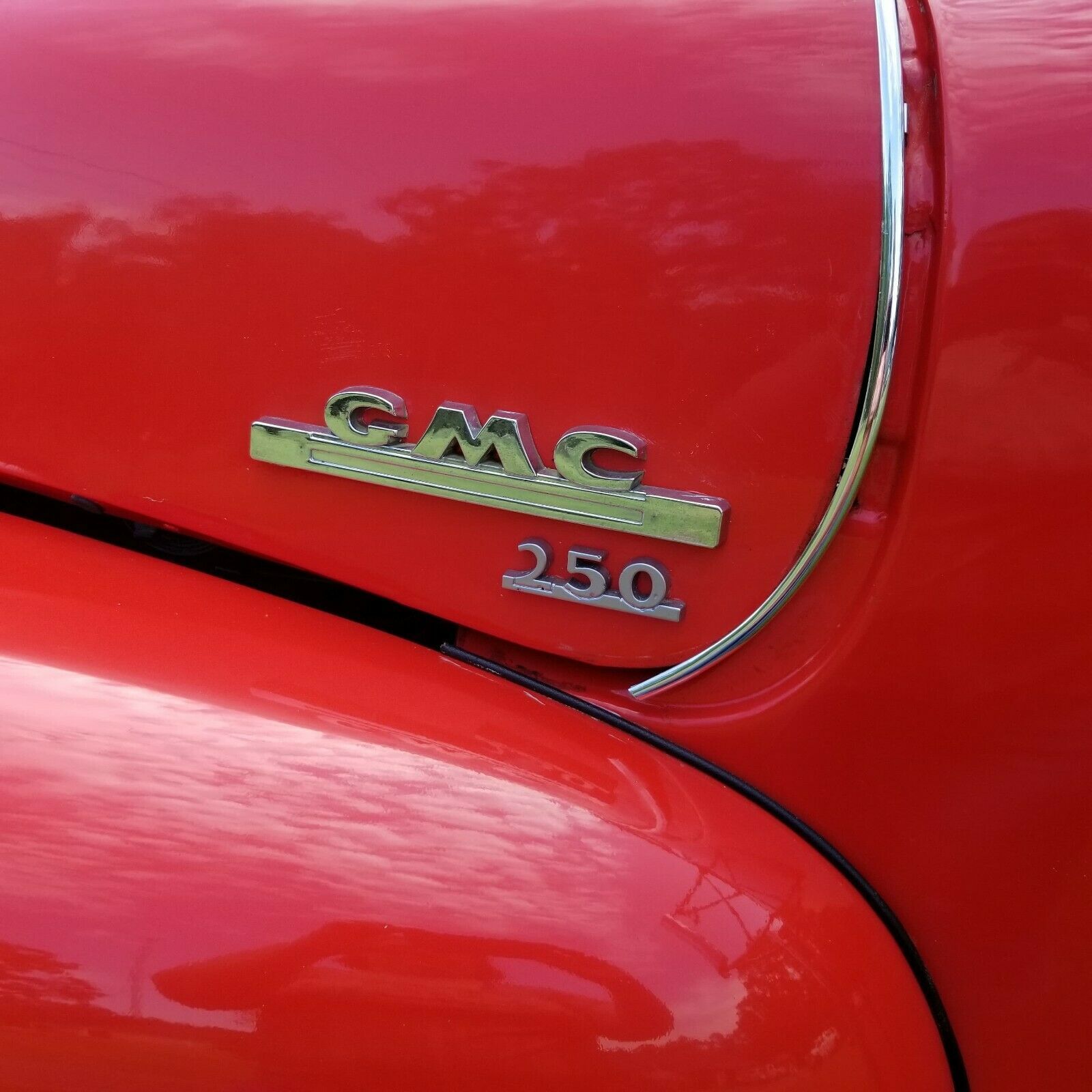 1947 Red GMC Truck Standard Cab Pickup